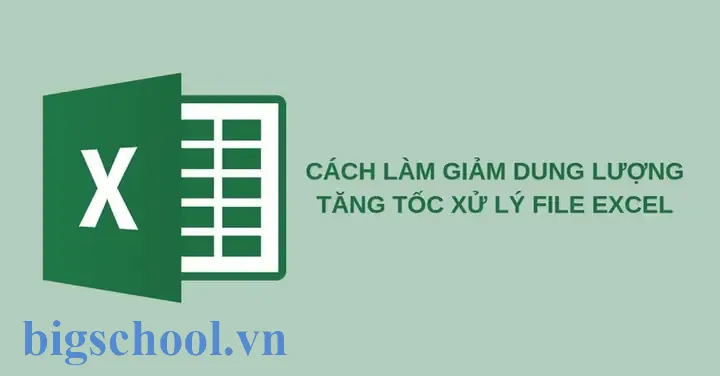 Xử Lý File Excel Có Dung Lượng Quá Lớn Xử Lý File Excel Có Dung Lượng Quá Lớn